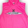 Pink Sleeveless Hoodie